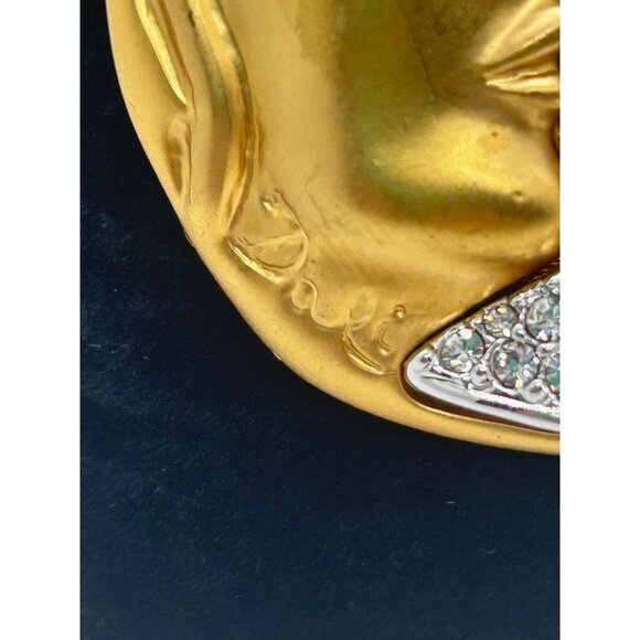 Salvador Dali Tristan & Isolde Love Potion Repro Brooch  Signed Vintage 2001 - Picture 3 of 11